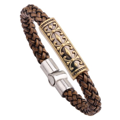 Men's Snakeskin Bracelet Magnet Bracelets QNW610415
