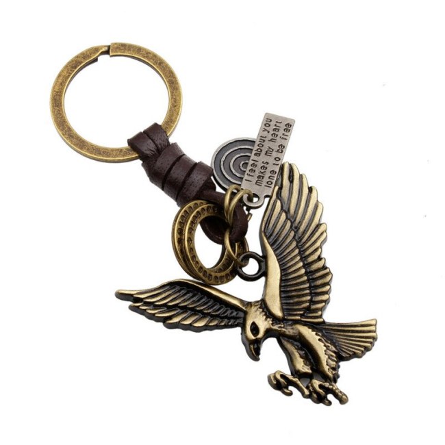 Universal Keychain Antique Bronze Car Keychains K003243