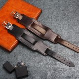 Fashion Men Wide Genuine Leather Bracelet Bracelets QNW245869