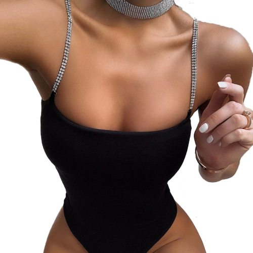 Women Strap Sleeveless Bodysuits Bodysuit Outfit Outfits P031809110