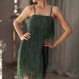 2020 New Sexy Deep V Neck Sleeveless Mini Party Dresses 901122