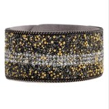 Women's Wide Leather Bracelets QNW220819