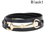 Leather Bracelet Multi-layer Alloy Bracelets QNW242839
