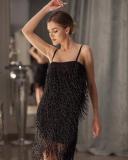 2020 New Sexy Deep V Neck Sleeveless Mini Party Dresses 901122