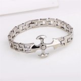Cross Charm Prayer Link Wrist Bracelet Bracelets QNW6129310