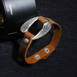 Vintage Tibetan Silver Color Angel Wing Charm Bracelet  Bracelets QNW251021