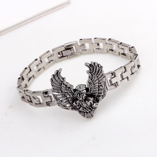 Fashion Men Bracelet Flying Eagle Decorate Stainless Steel Bracelets QNW613243