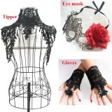 Sexy Gothic Corset Top With Dress Overbust Victorian Corsets 210617