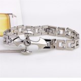 Cross Charm Prayer Link Wrist Bracelet Bracelets QNW6129310