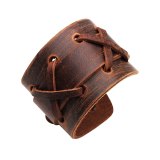 Strap Double Wide Wrap Leather Bracelet Bracelets QNW236071