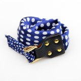 Arm Neck Silk Scarf Buckle Dot Multicoloured Silk Scarf Bracelet Bracelets ZPS1223