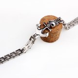 Unisex Mens Jewelry Drip Skull Head Wristband Bracelets QNW613344