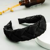 Solid Color Satin Cloth Headband Headbands FG40617