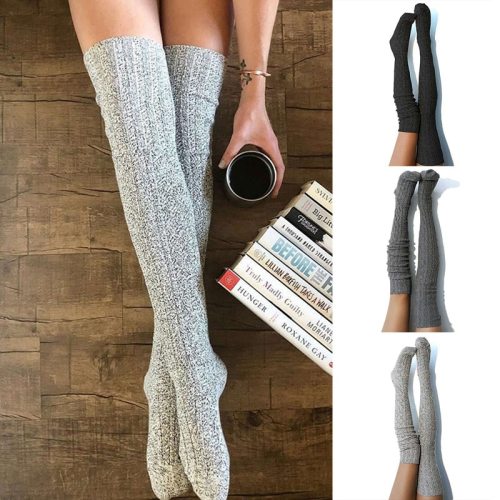 Long Boot Socking Over Knee Thigh High Girls Warm Stocks FA8W019210B