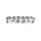 New Style Dental Grills Septum Metal Fake Septum Trendy Gold Tooth Sockets BESYT02536