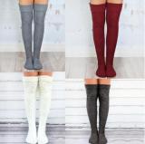 Winter Cable Knit Over knee Long Boot Thigh-High Warm Socks FB8W25061D