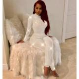 Sexy Sheer Mesh Diamond Night Party Club Bodysuits Bodysuit Outfit Outfits Q03445