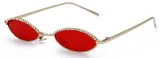 Norrow Frame Hip Hop Classic Sunglasses GV26965263
