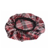 Adjust Solid Satin Bonnet Hair Silk Head Wrap Shower Bonnets TJM-25667
