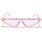 Ladies Vintage Rhinestone Diamond Sunglasses 8495