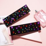Women Diamond Oversized Rimless Sunglasses 401223