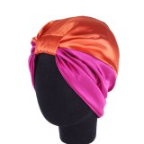 Silk Salon Bonnet Women Sleep Shower Bonnets TJM-43344