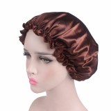 Women Shower Femme Silk Long Hair Bonnets TJM-25061
