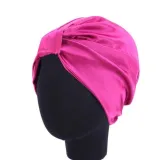 Silk Salon Bonnet Women Sleep Shower Bonnets TJM-43344