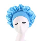 New Solid Color High Quality Treatment Protect Hair Bonnet Bonnets TJM-30112