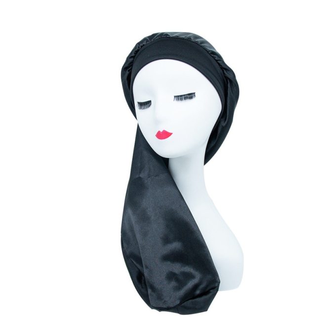 Hot Style Satin Long Elastic Durag Durags