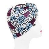 Women Head Scarf Turban Caps Trendy Printed Bonnet Bonnets