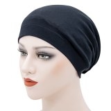 New Hood Satin Silk Breathable Turban Bonnet Bonnets