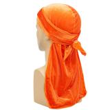 Fashion Hot-Selling Gold Velvet Stretch Long Tail Durag Durags 1526