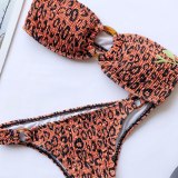 Women Bikini Off Shoulder High Waist Swimsuit Swimsuits B2637