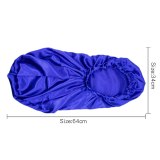Long Satin Bonnet Sleep Cap with High Elastic Bonnets 0617