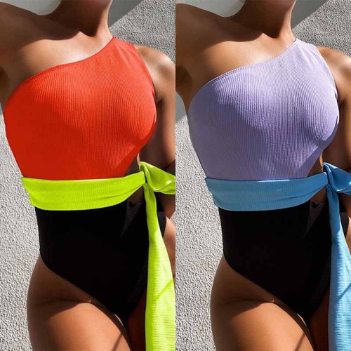 New Sexy Bikini Women High Waist Swimsuit Swimsuits B18091W