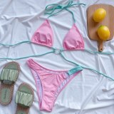 Women's Sexy Bikini Swimsuit Cross Push Ups Beachwear B15667W
