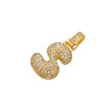 26 Gold Letter Pendant For Women Handmade DIY Necklaces VD61425