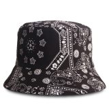 Fashion Vintage Flower Printing Bucket Hats x00617