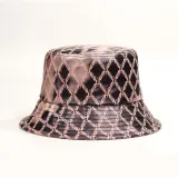 Letter Print Bucket Women Fisherman Hats 20120718
