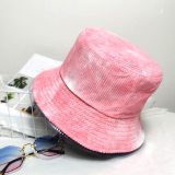 Winter Women Girl Tie Dye Soft Warm Fishing Hats j-00516