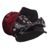 Fashion Vintage Flower Printing Bucket Hats x00617