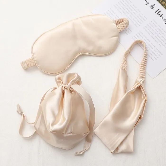 Sleeping Eye Masks For Women Men With Bag Headband 81122