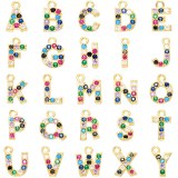 Small Letter Pendant DIY Jewelry Accessories for Necklaces VD41829