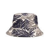 Fashion Leaf Print Hip Hop Bucket Sun Fisherman Hats 20121829