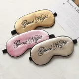 Good Night Imitated Silk Eye Patch Shading Sleep Eye Masks