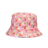 Fashion Cotton Flower Print Bucket Women Fisherman Hats