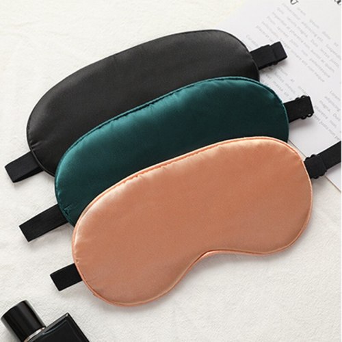 Imitated Silk Sleeping Eye Masks Shading Patch Cover 80516