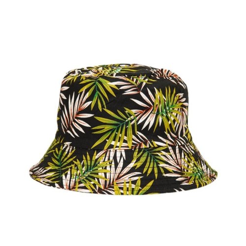 Fashion Leaf Print Hip Hop Bucket Sun Fisherman Hats 20121829
