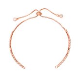 New Sparkling Brass Cubic Crystal Bracelet Charm Bracelets VL2334